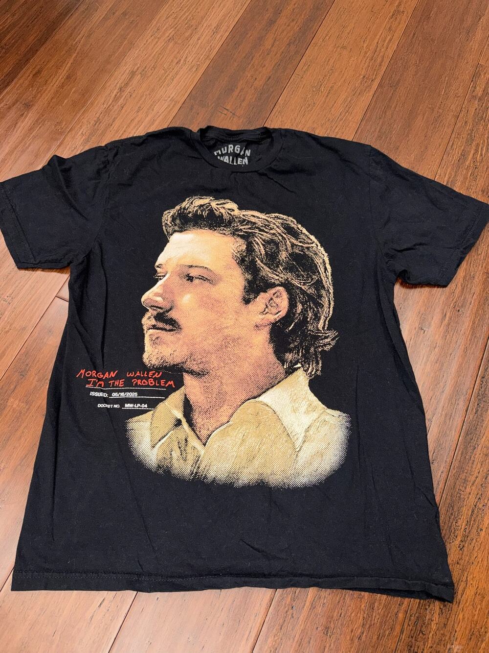 official Morgan Wallen "I'm The Problem" Album T-Shirt M Medium